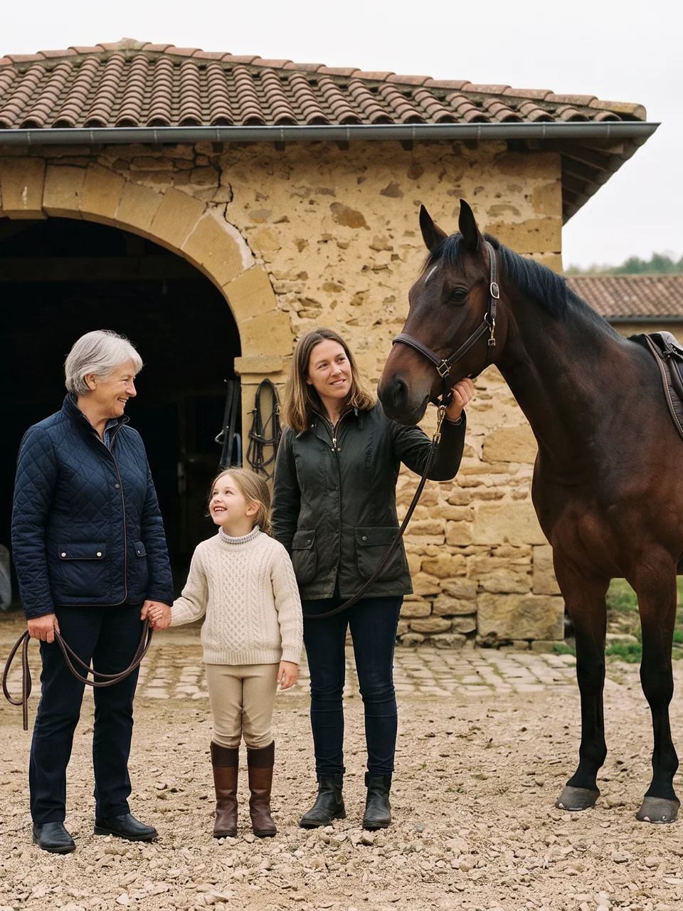 L'équipe, Les Sabot de Perel, centre équestre à Gilhoc-sur-Ormèze